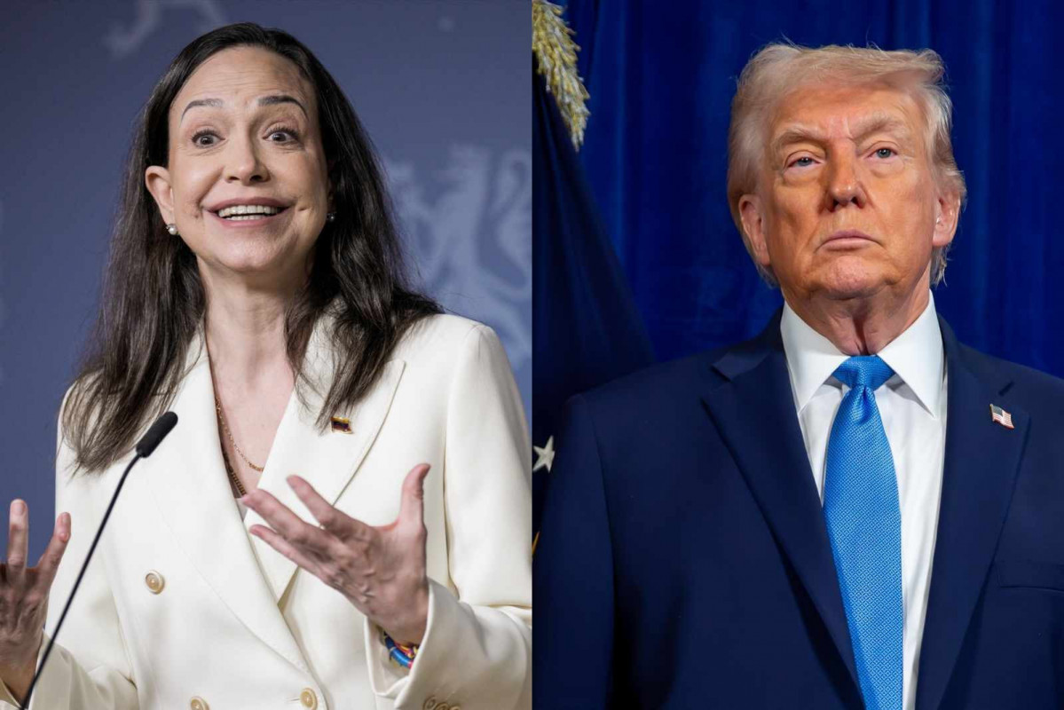 María Corina Machado y Donald Trump   CANVA