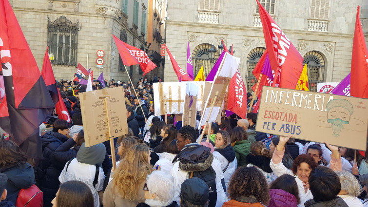 Metges de Catalunya anuncia un seguiment de la vaga del 45%