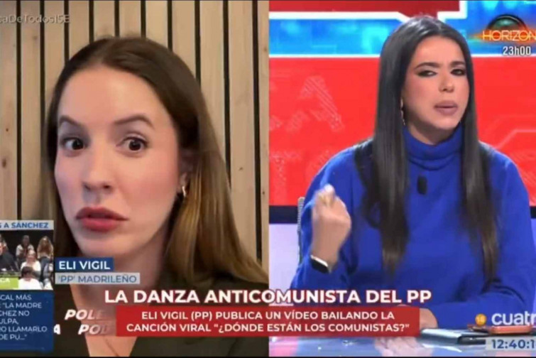 VÍDEO | Una diputada del PP insulta en directe a Sarah Santaolalla: 