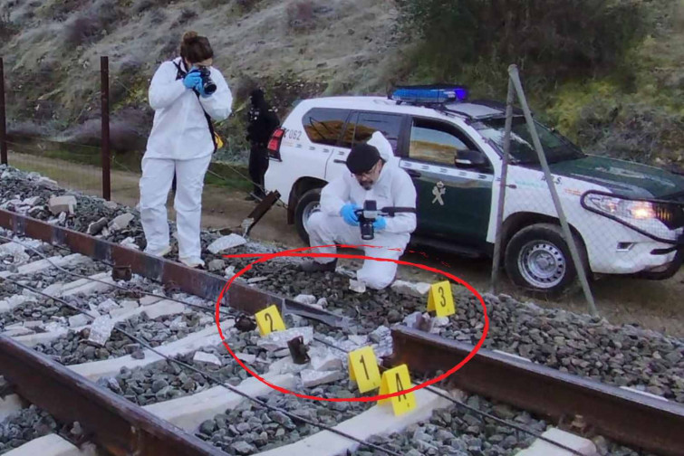 Fotografia clau: una imatge de la Guàrdia Civil podria revelar la causa de l'accident d'Adamuz