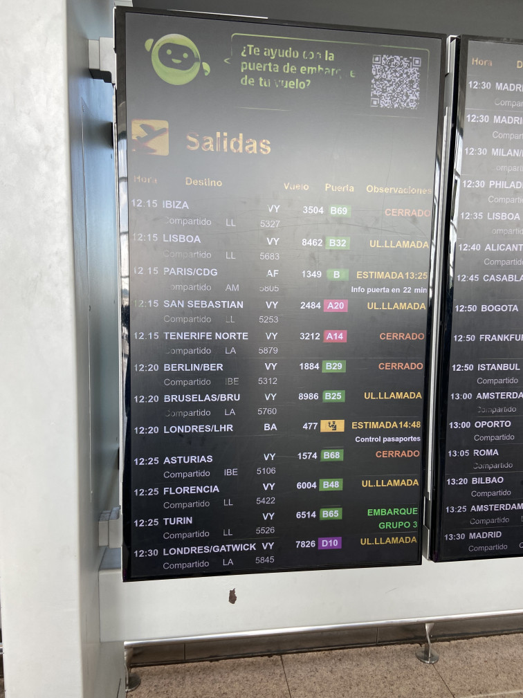 La borrasca “Harry” a l’Aeroport de Barcelona: la pluja i el vent compliquen les operacions