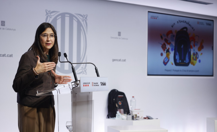 La Consellera Parlon avisa sobre la crescuda de l'Onyar i manté l'alerta a Catalunya pel temporal