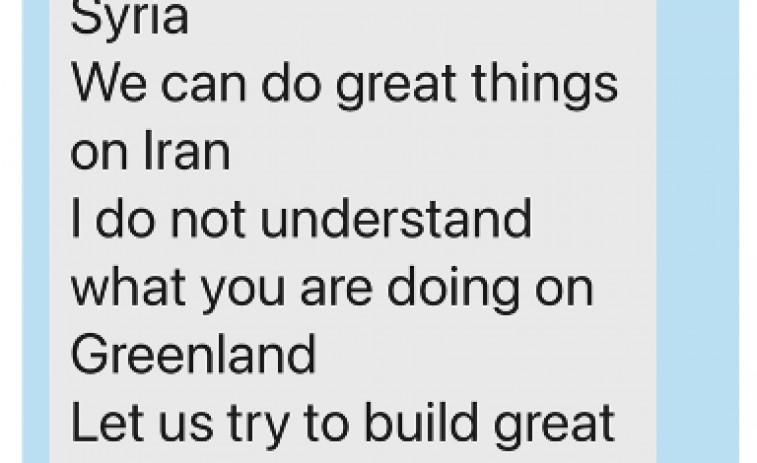 Els presidents també són persones: el missatge de Macron a Trump pel mòbil