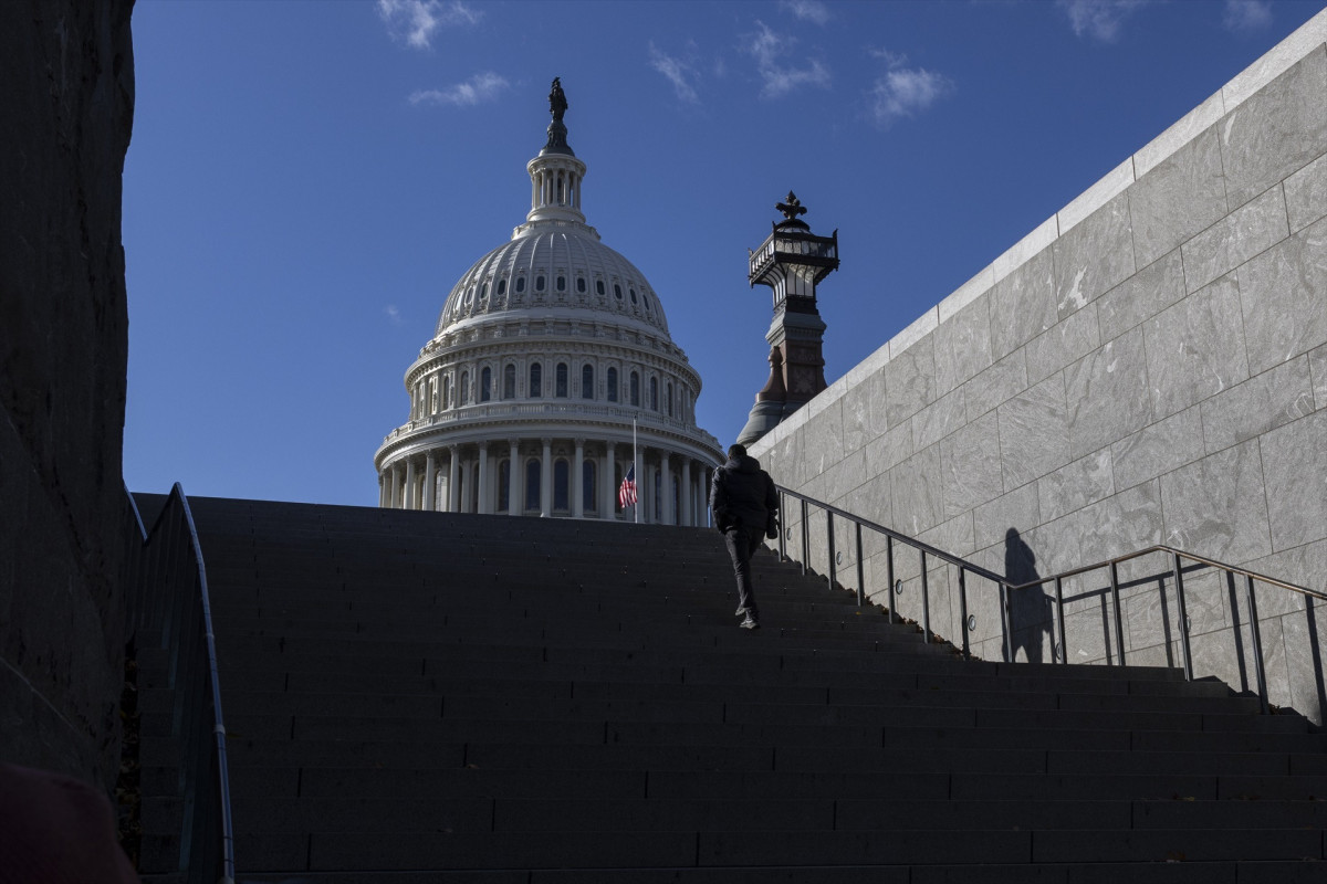 EuropaPress 7094978 11 november 2025 us washington the us capitol is seen after the senate