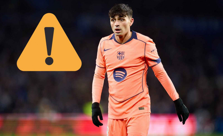 Alarma al Barça: Pedri estarà un mes de baixa en el moment més crític de la temporada