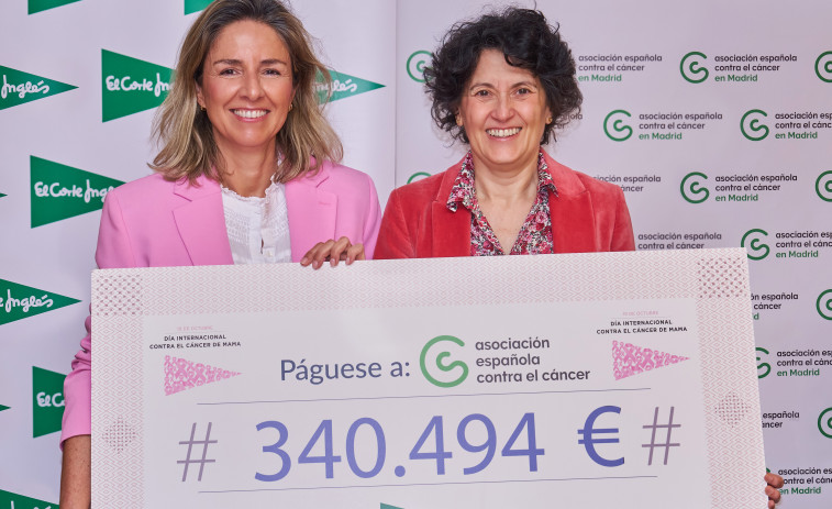 340.494 euros per salvar vides: El Corte Inglés reforça la investigació del càncer de mama