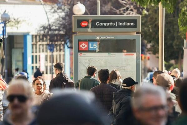 Barcelona rebateja la seva estació de metro de l'L5 de Congrés: ara és Congrés/Indians