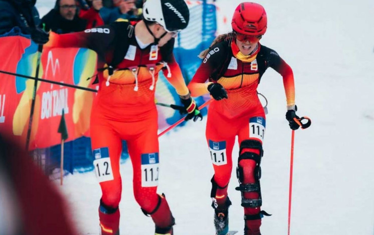 Oriol Cardona i Ana Alonso conquisten la plata en la Copa del Món de Boí Taüll