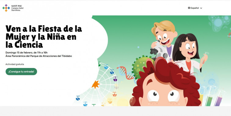 El Tibidabo acollirà la 2a edició de la Festa de la Dona i la Nena a la Ciència