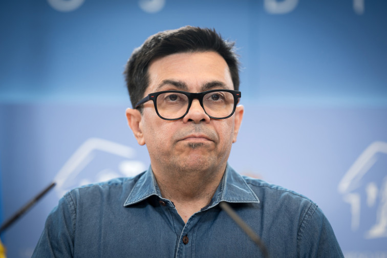 Archivo - El portavoz de los Comuns y secretario primero de la Mesa del Congreso, Gerardo Pisarello