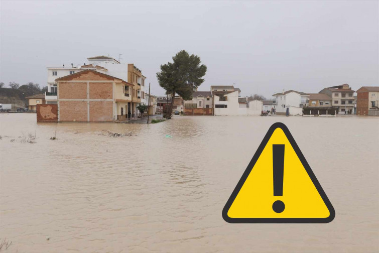 Espanya en alerta: Més de 5.000 evacuats i desenes de carreteres tallades per risc d'inundacions