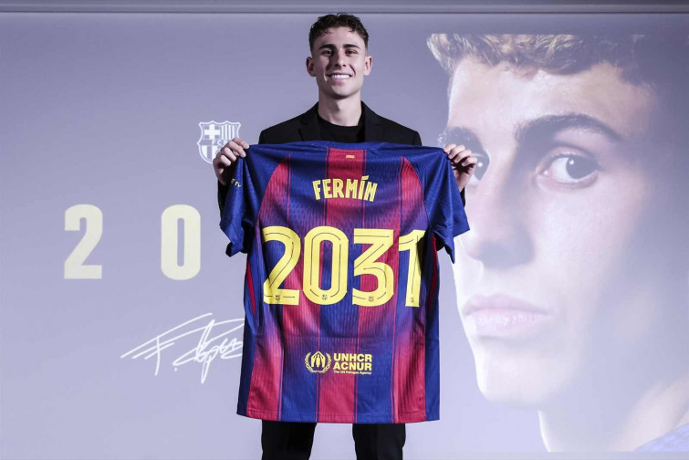 Fermín renova amb el Barça fins al 2031: el club blinda a una de les seves grans apostes de futur