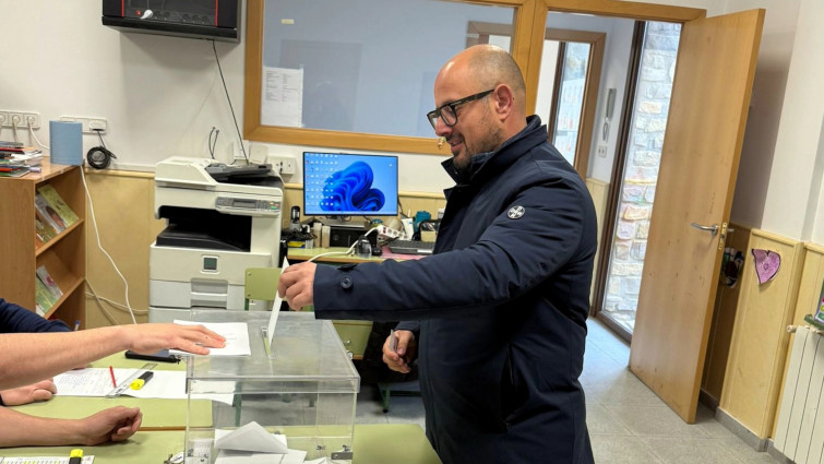 Alberto Izquierdo aposta per la participació ciutadana com a eix de la jornada electoral a Aragó