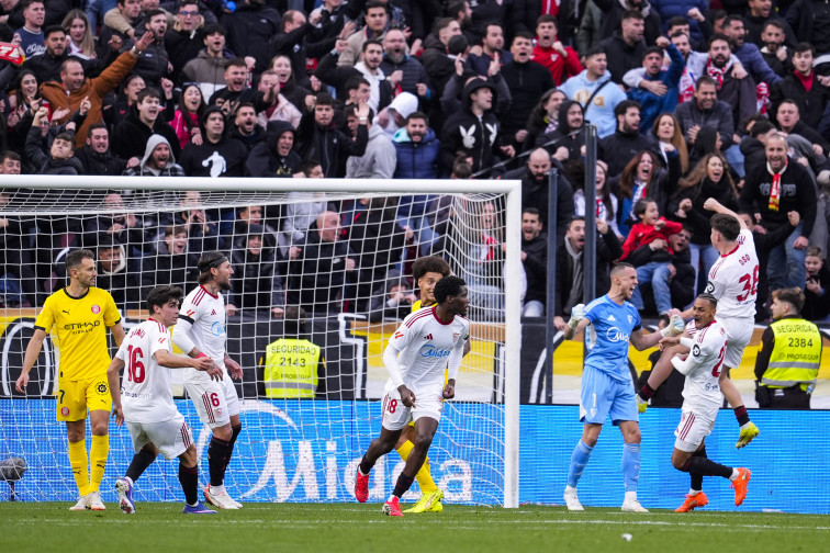El Girona empata a 1 contra el Sevilla: agonia amb golàs i parada decisiva