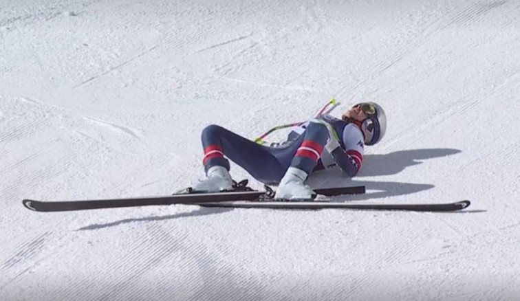 Vídeo | L'espectacular caiguda de Lindsey Vonn deixa en suspens els Jocs Olímpics d'hivern 2026