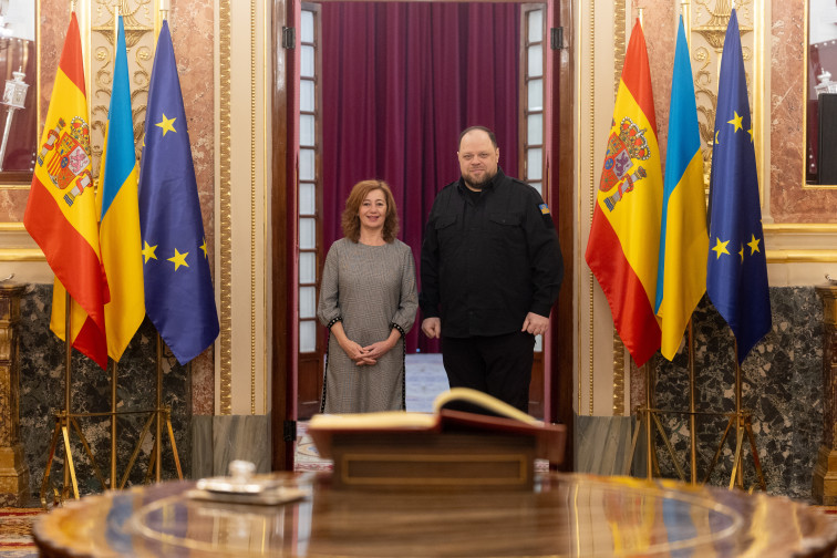 El Congrés dels Diputats rep la visita oficial del president del Parlament d'Ucraïna