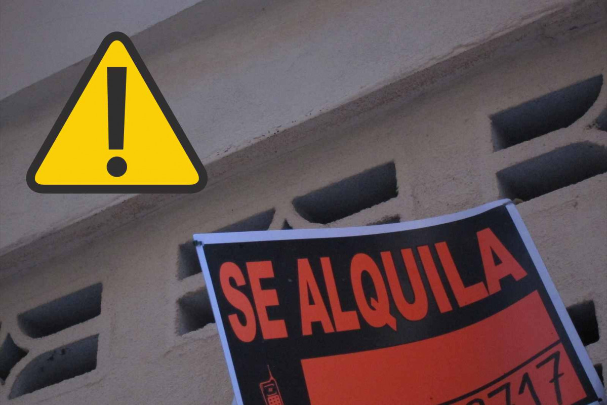 Alerta, alquiler   CANVA