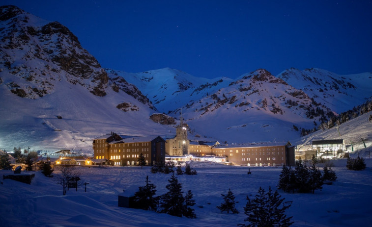 Robatori muntats en trineu: així ha fracassat un atracament en un hotel de la Vall de Núria