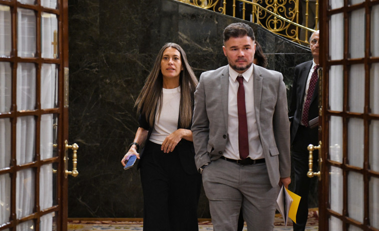 Gabriel Rufián carrega contra Rodalies i Míriam Nogueras exigeix que la Generalitat gestioni els seus trens