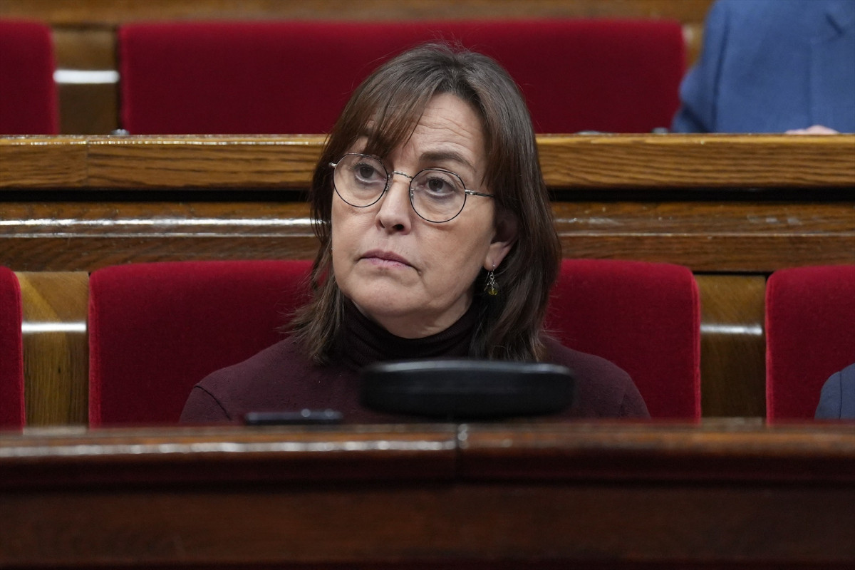 EuropaPress 7287309 portavoz govern silvia paneque pleno parlament cataluna 12 febrero 2026