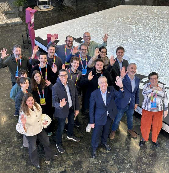 Així serà la Barcelona del 2035: la maqueta del CZFB que la projecta en miniatura