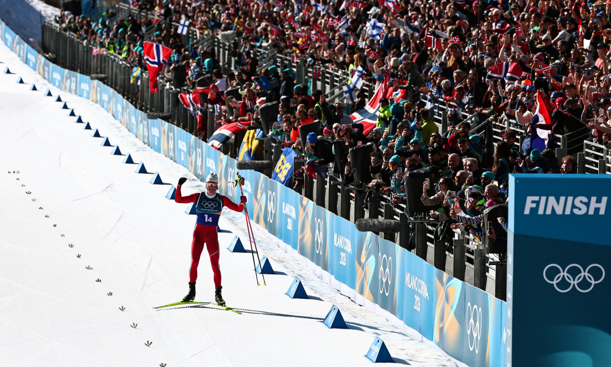 EuropaPress 7295523 15 february 2026 italy tesero johannes hoesflot klaebo of team norway