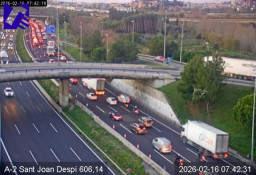 Importantes retenciones en la A-2, B-23 y C-32 en el Baix Llobregat