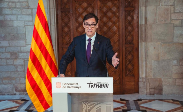 Salvador Illa torna al davant de la Generalitat i promet solucions pel caos de Rodalies