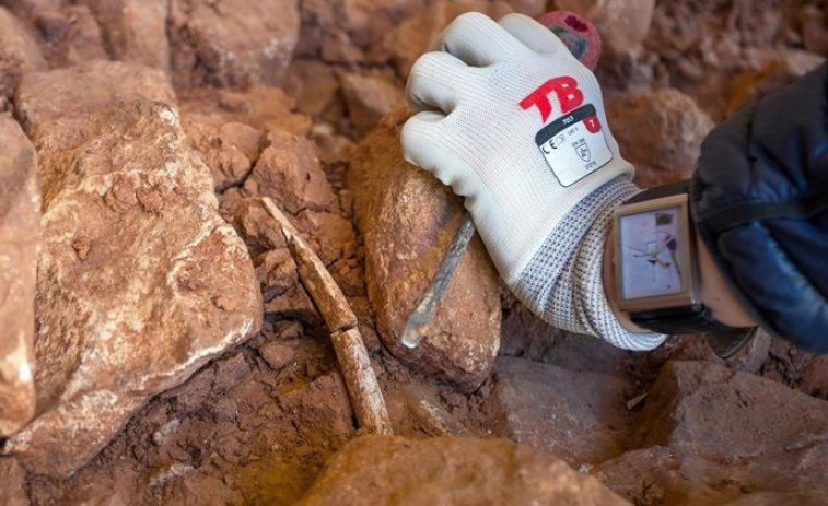 Els vents a Catalunya deixen el descobert un tros de Prehistòria a Paüls