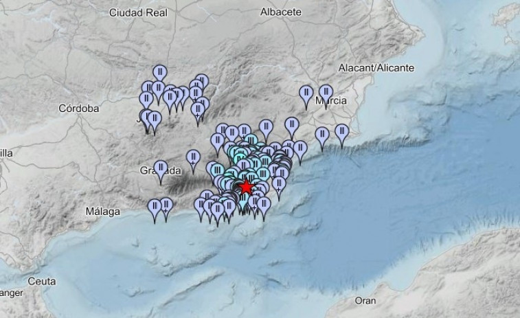 Matinada de sismes a Almeria: un terratrèmol de 4,3 en Tavernes provoca una desena de rèpliques
