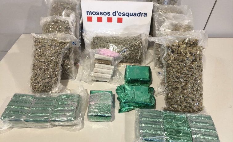 Detenen a un home i confisquen deu quilos de droga en un domicili de Mataró