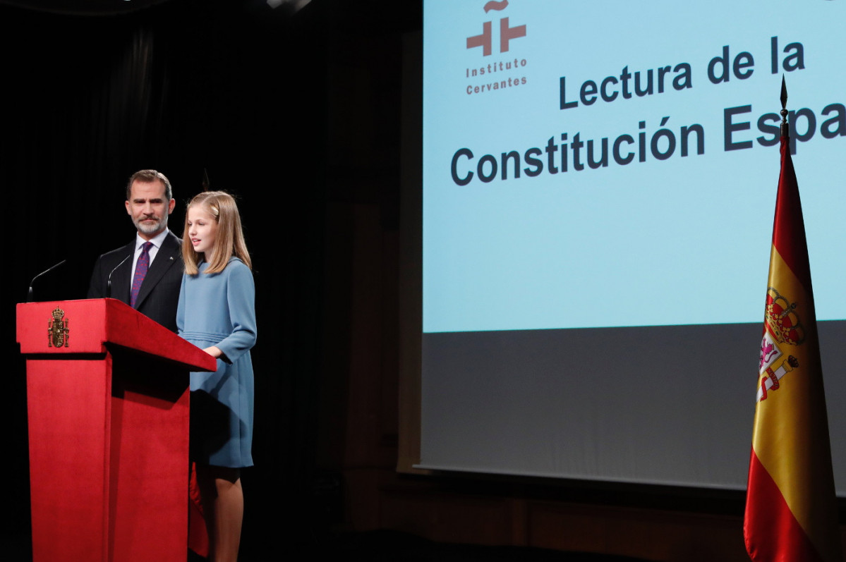 Rey princesa asturias lectura constitucion 20181031 09