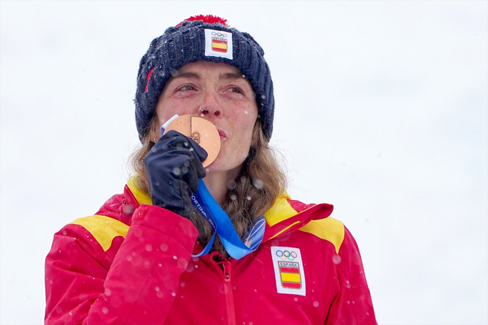 EuropaPress 7306470 19 february 2026 italy bormio spains bronze medallist ana alonso rodriguez (1)