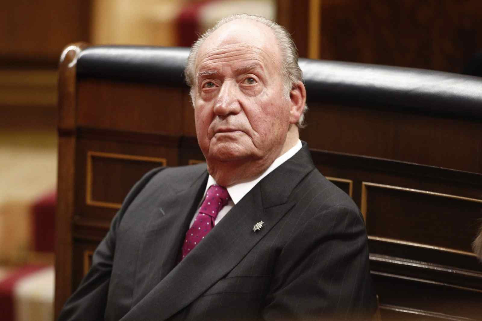 El rey Juan Carlos I en el Congreso, el 6 de diciembre de 2018   EUROPA PRESS