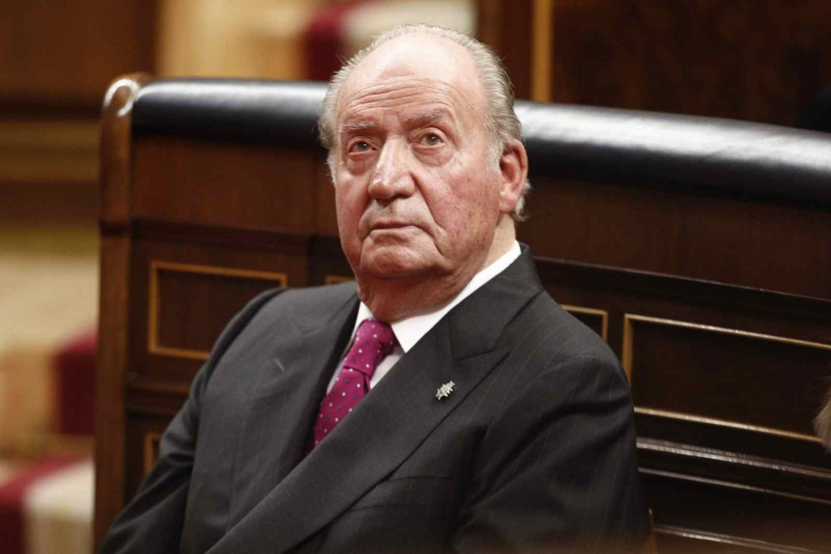 El rey Juan Carlos I en el Congreso, el 6 de diciembre de 2018   EUROPA PRESS
