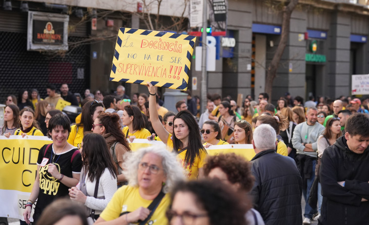 Vaga d'escoles a Catalunya: docents rebutgen la proposta del Govern i mantenen les aturades al març