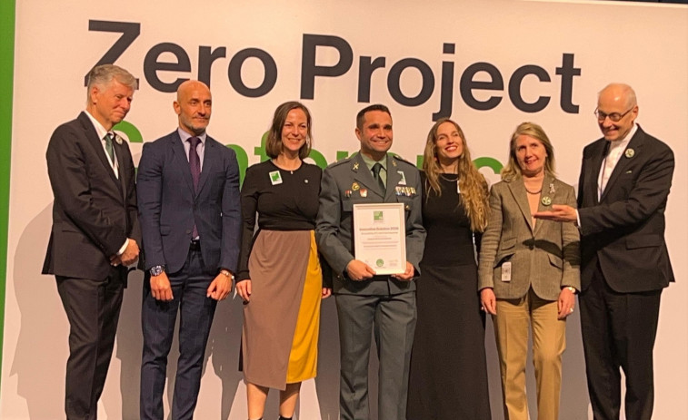 Guàrdia Civil i Fundació ONCE, guardonades a Viena per la seva guia comunicativa de pictogrames