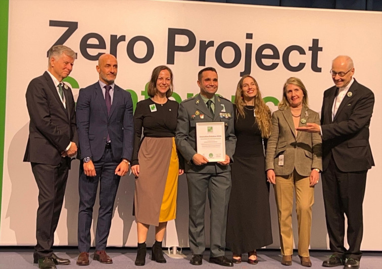 Guàrdia Civil i Fundació ONCE, guardonades a Viena per la seva guia comunicativa de pictogrames