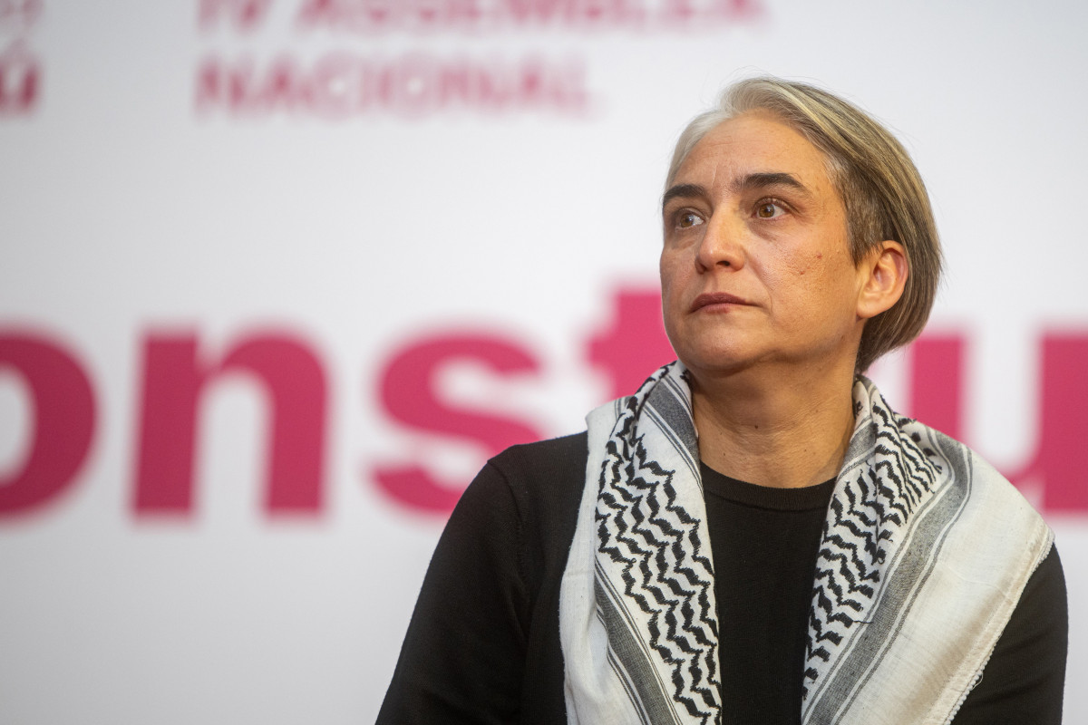 Archivo - La exalcaldesa de Barcelona y excoordinadora de Catalunya en Comú, Ada Colau, durante la Assemblea Nacional de Catalunya en Comú,