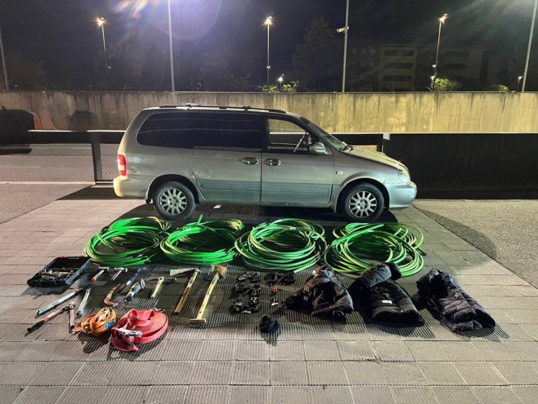 Els Mossos desarticulen una banda que sostreu 484 kg de coure a l'Aldea, Tarragona