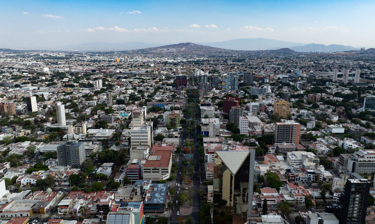 EuropaPress 7314769 guadalajara may 11 2025    this aerial drone photo taken on may 2025 shows