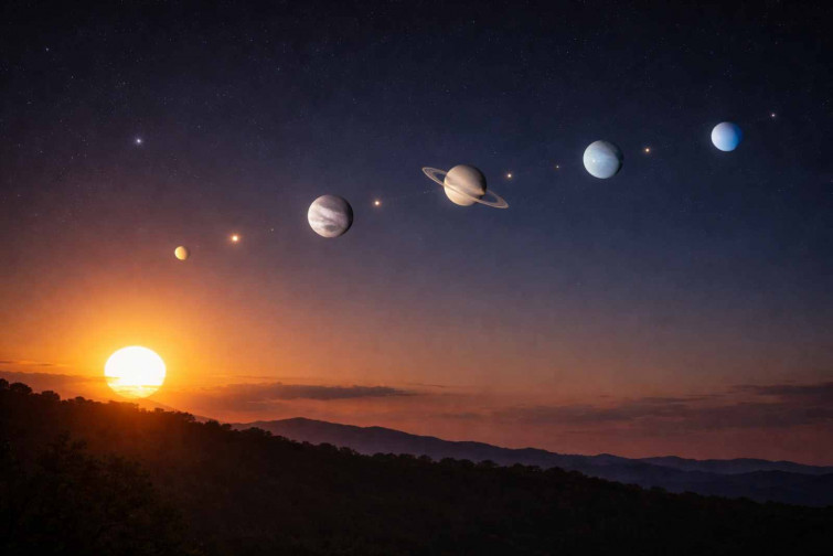 Alineació històrica de sis planetes el 28 de febrer: com veure-la i per què no provocarà una catàstrofe