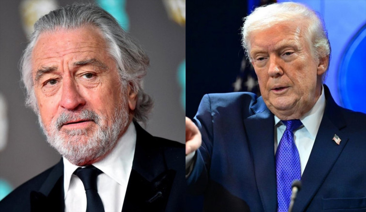 Robert De Niro carrega contra Donald Trump: 