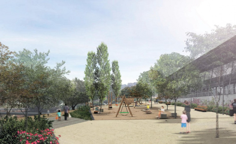 Badalona inicia les obres del gran parc de la Riera de Pomar: així transformaran un espai degradat