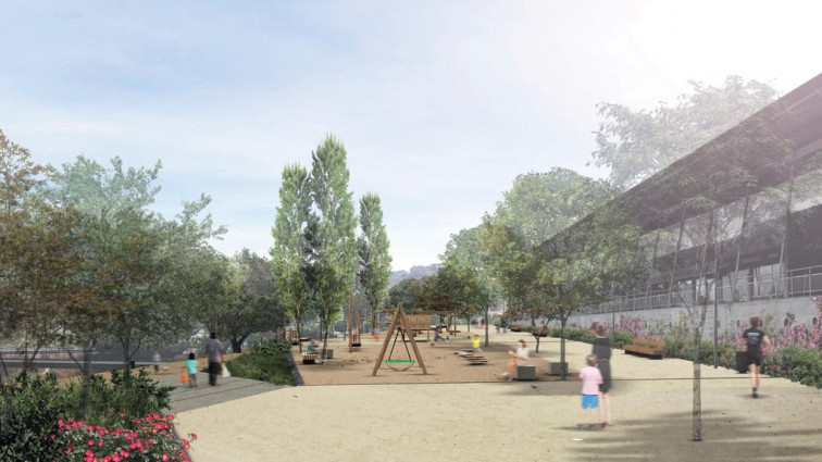 Badalona inicia les obres del gran parc de la Riera de Pomar: així transformaran un espai degradat