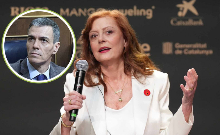VÍDEO | Susan Sarandon, sobre Pedro Sánchez: 