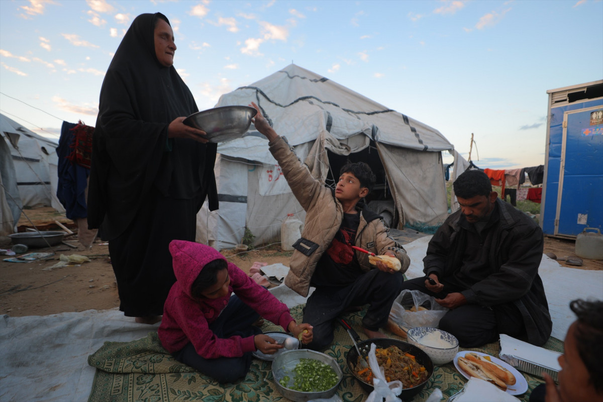 EuropaPress 7318308 february 23 2026 gaza gaza palestinian territory blind palestinian family