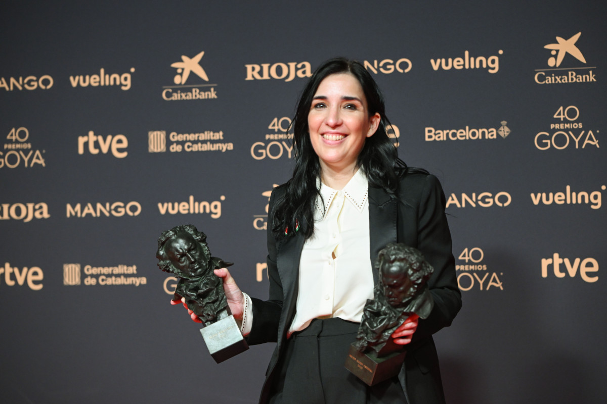 EuropaPress 7328759 guionista directora alauda ruiz azua posa goya mejor guion original mejor