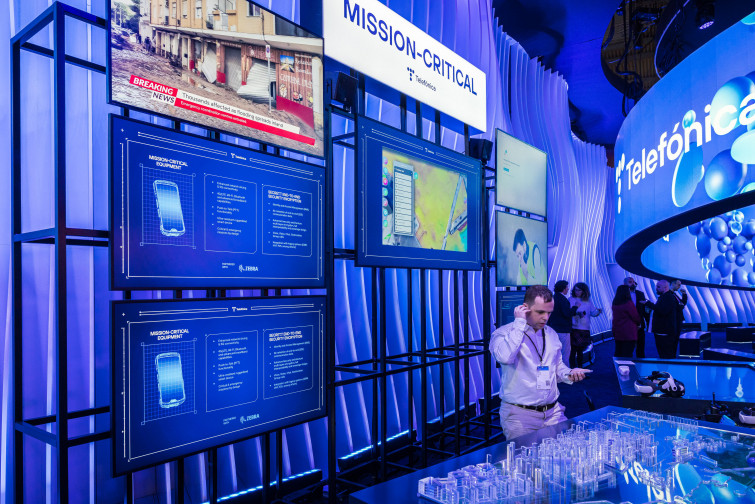 Telefònica mostra en el MWC la seva xarxa d'emergències per a afrontar catastrofes