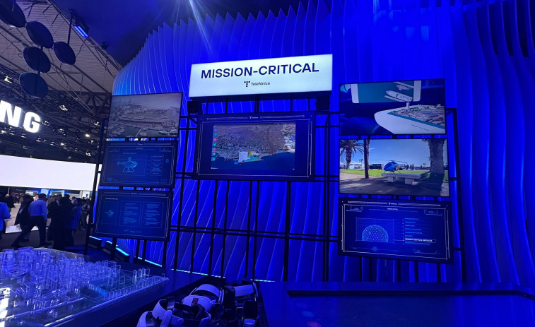 Telefónica assaja al MWC com salvar vides quan una catàstrofe deixa incomunicada una ciutat